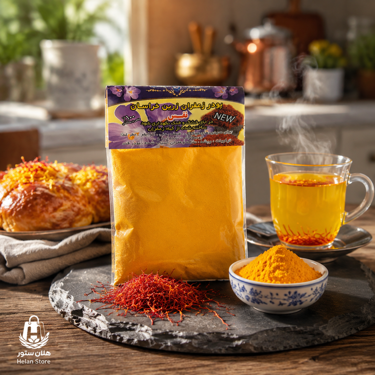 پودر زعفران زرین خراسان نفس